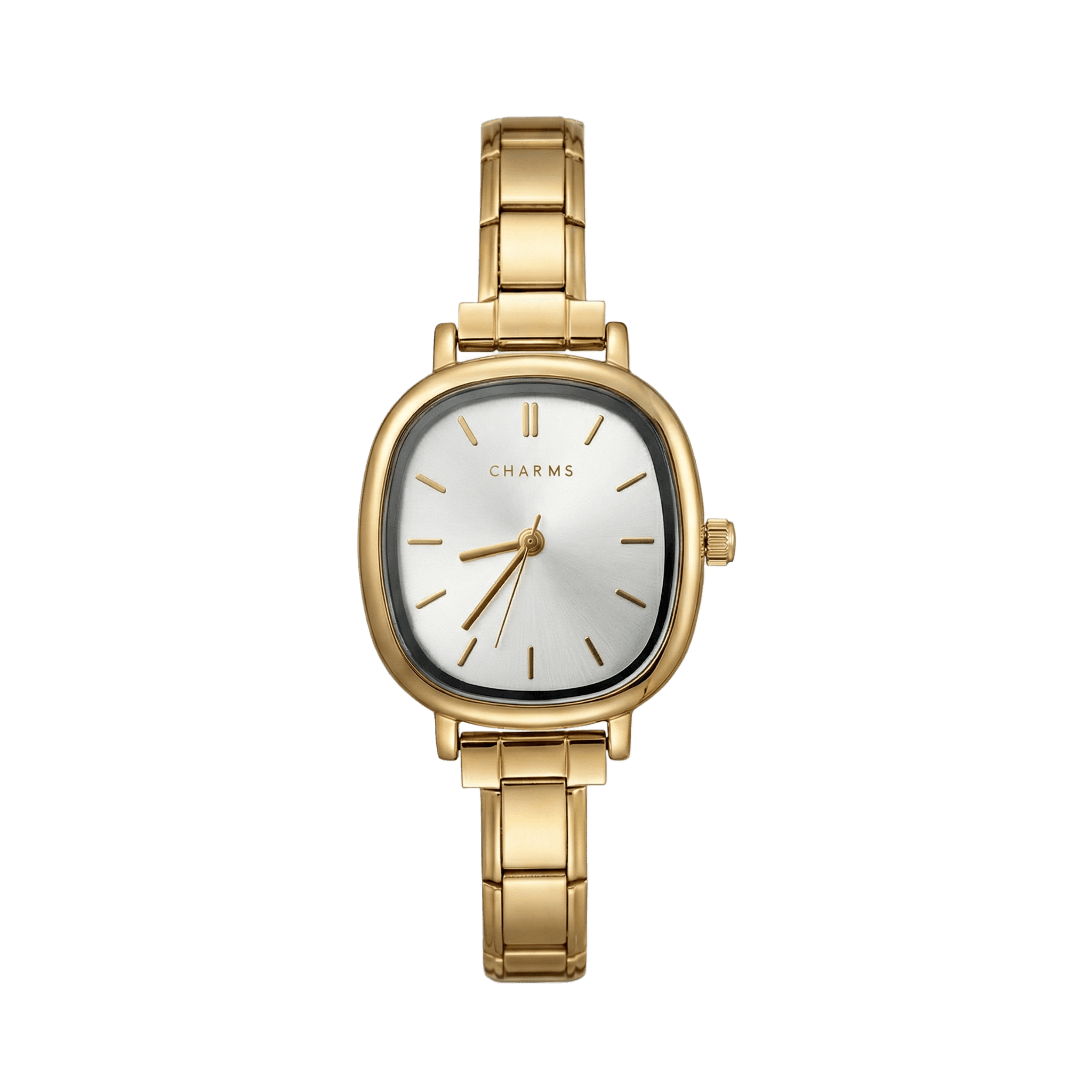 Capri Watch Gold White Dial