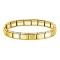 Pulseira charms dourada