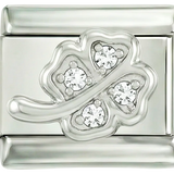 4-leaf Clover and its Stem, in Silver and White Stones - 4-leaf-clover-and-its-stem-in-silver-and-white-stones.png