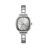 Capri Watch Silver White Dial