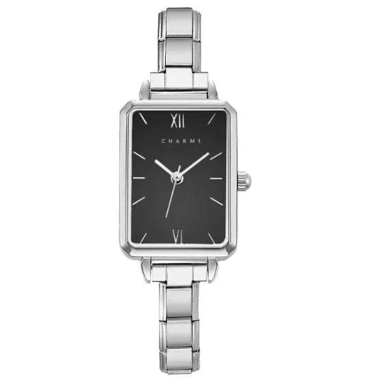 Como – Edição prateada com mostrador preto