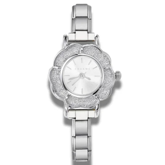 Florence Watch Silver – White Dial Edition