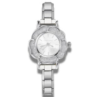 Florence Watch Silver – White Dial Edition