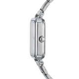 Como Watch Silver – White Dial Edition