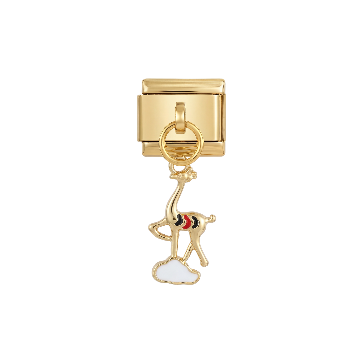 Deer on Cloud, on Gold