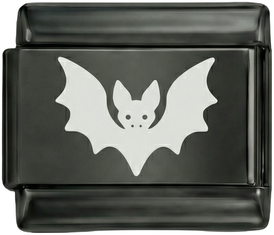 White Bat on Black Charm - White-Bat-on-Black-Charm.png