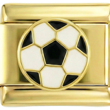 Bola de Futebol Dourada