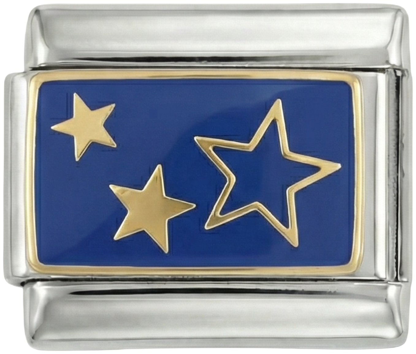 Gold Stars in the Sky, on Silver - gold-stars-in-the-sky-on-silver.png