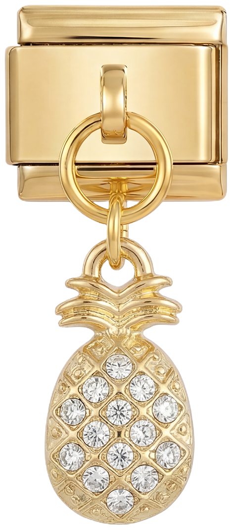 Pineapple with Stones on Gold - pineapple-with-stones-on-gold-1.png