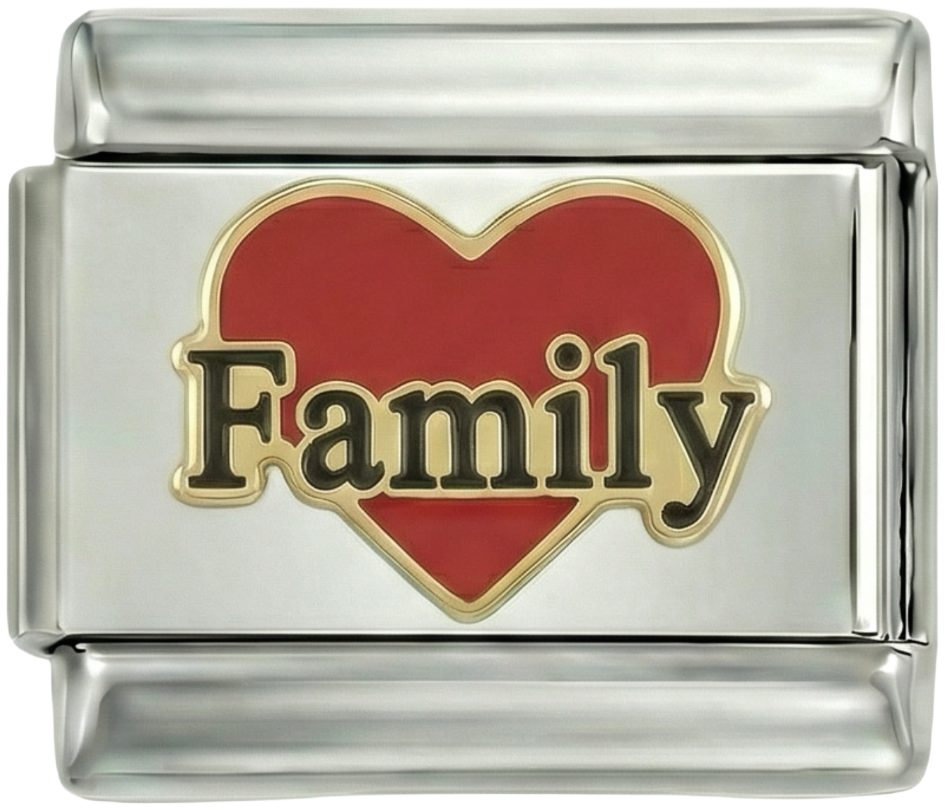 Red Heart, Family, on Silver - red-heart-family-on-silver.png
