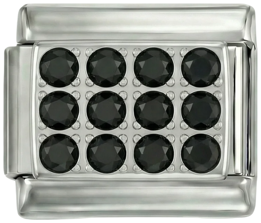 Silver Plate with Black Stones - silver-plate-with-black-stones.png